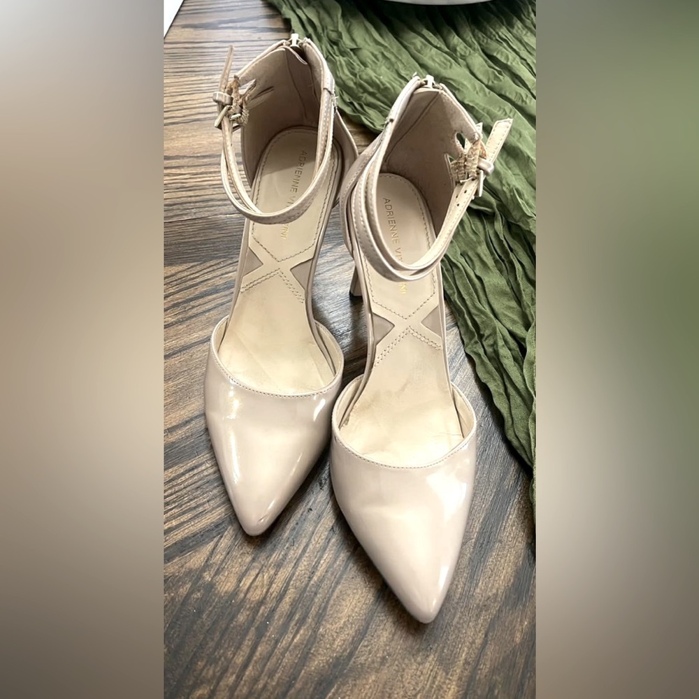 Nude heels by Adrienne Vittadini
